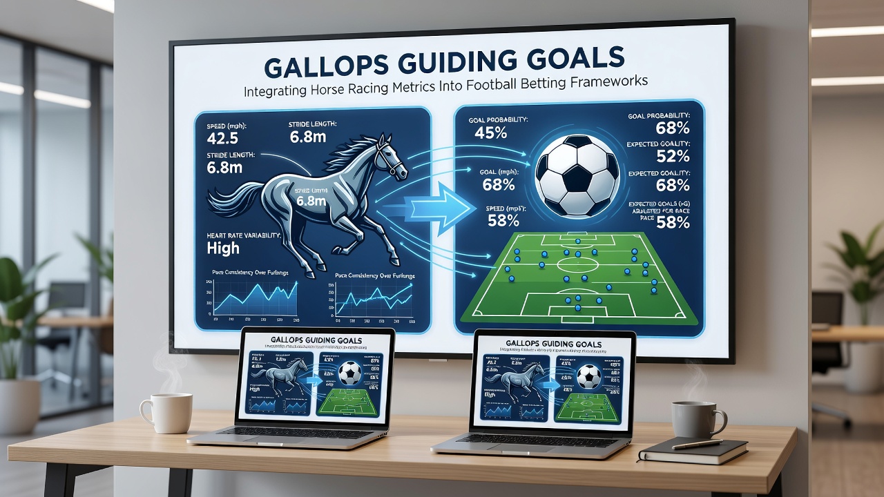 Data visualization dashboard displaying merged horse racing sectional times and football player sprint metrics for betting analysis