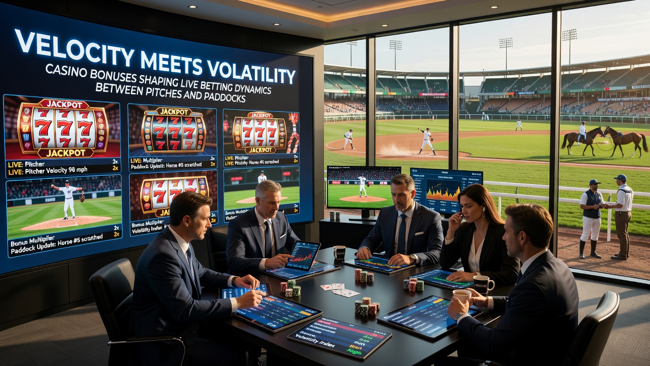 Live betting activity on race tracks influenced by casino promotions